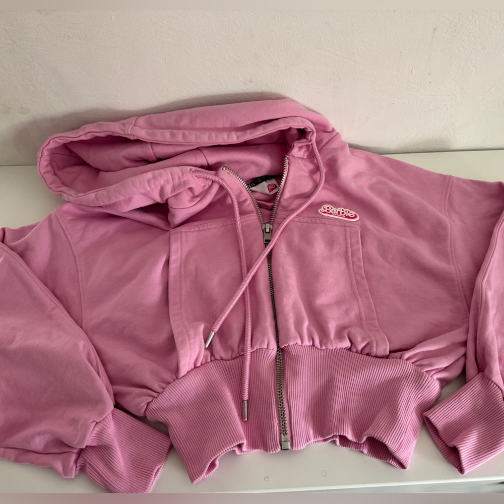 NWOT ZARA Pink Barbie Sweatsuit